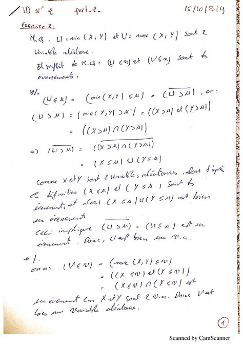 SOLUTION Td2 Corrig Part 2 Studypool