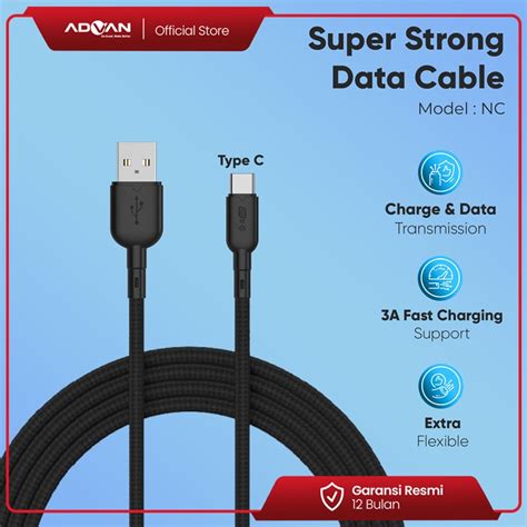 Jual Startgo Kabel Data Charger Fast Charging Usb To C Nc Shopee