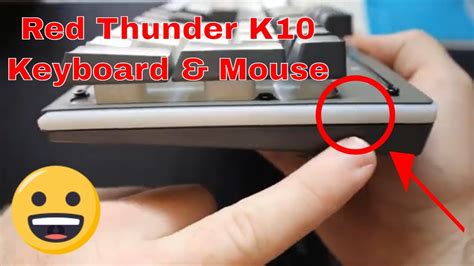 Red Thunder K10 Wireless Keyboard And Mouse Combo Review Youtube