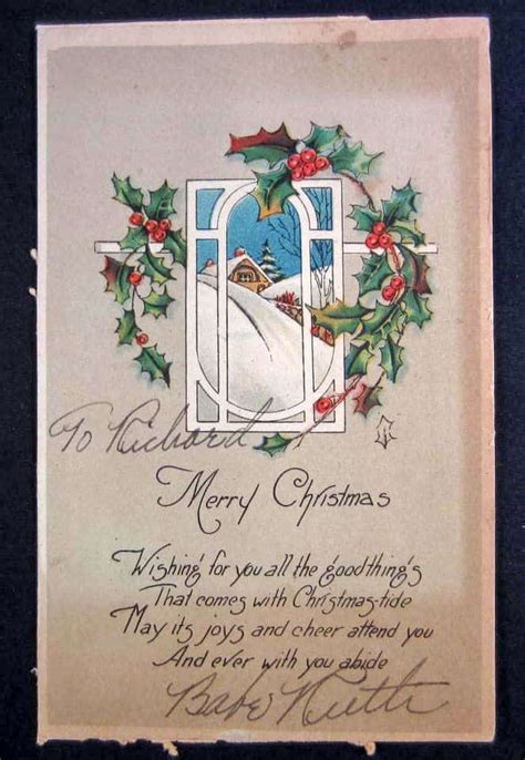 The Christmas Babe NJ Baseball