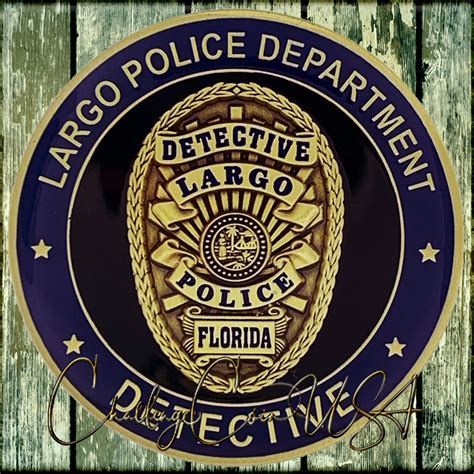 ChallengeCoinUSA Largo FL Police Forensic Challenge Coin. Call today ...