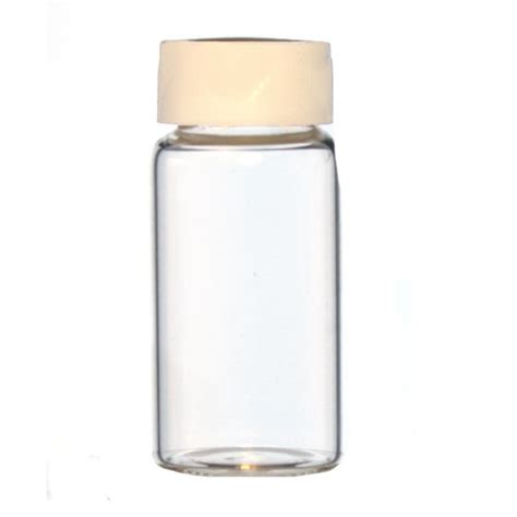 20mL Glass Scintillation Vial Assembled With 22mm Cork Backed Foil