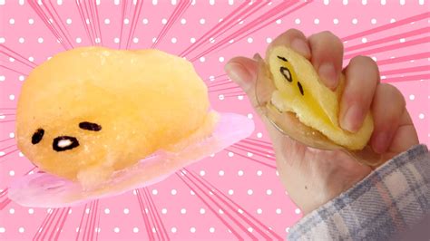 Diy Squishy Gudetama Stress Ball Tutorial Youtube