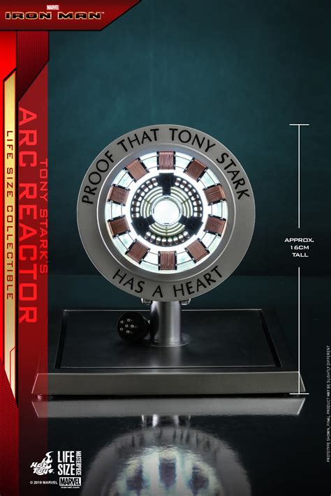 Iron Man Tony Starks Arc Reactor Life Size Collectible By Hot Toys The Toyark News