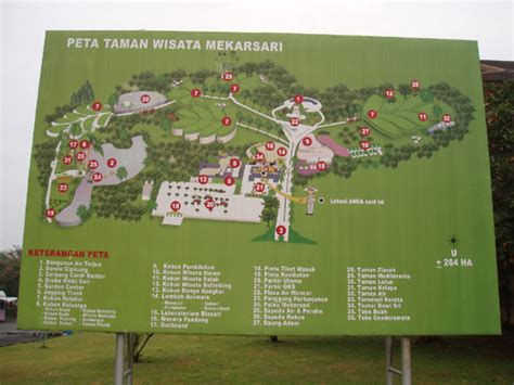 MEKARSARI FRUIT PARK in CILEUNGSI, West Java, INDO: 2. MAP OF MEKARSARI ...