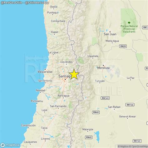 Red Geocientífica De Chile On Twitter Revisado ⚠️ Sismo De Magnitud 53 Mwp Ocurrió A Las