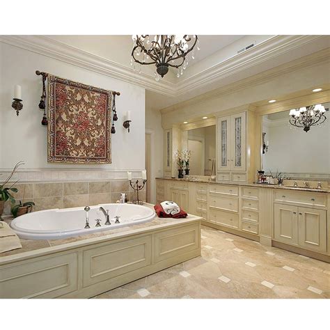 French Provincial Classical Bathroom Custom Built French Style