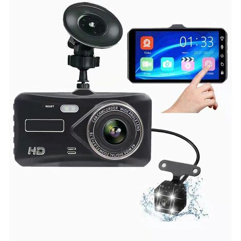 Ccykxa Cam Ra Dash Cam Pour Les Voitures De V Hiculedouble Objectif G