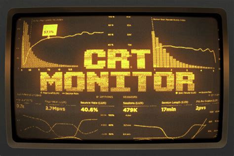 CRT Machine - Retro Monitor Effect - YouWorkForThem