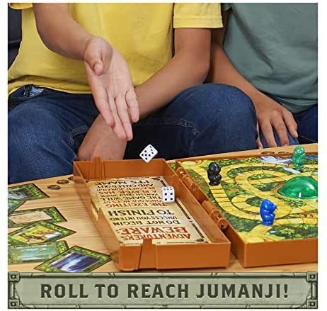 Spin Master Jumanji Deluxe Game Immersive Electronic Version Of The