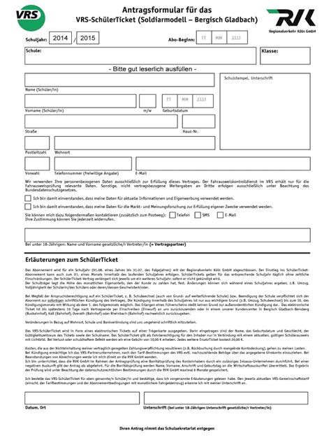 Ausfüllbar Online amg bensberg Antragsformular fr das Fax Email Drucken