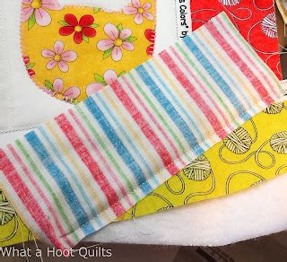 What A Hoot Desire To Inspire Project Those Adorable Selvages Quilt As You Go Hot Pad Tutorial