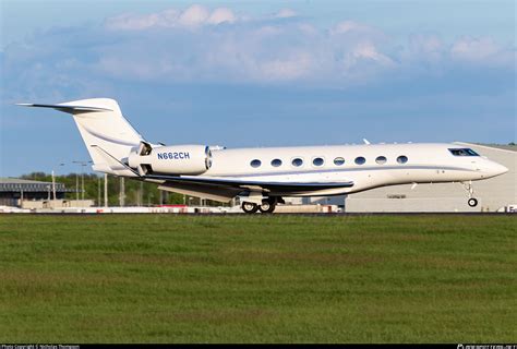 N662CH Private Gulfstream G650ER GVI Photo By Nicholas Thompson ID