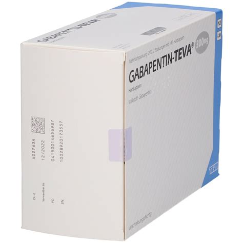 Gabapentin Teva Mg St Mit Dem E Rezept Kaufen Shop Apotheke