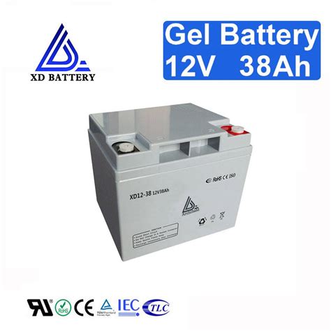 Deep Cycle 12V 38AH Solar Gel AGM Battery