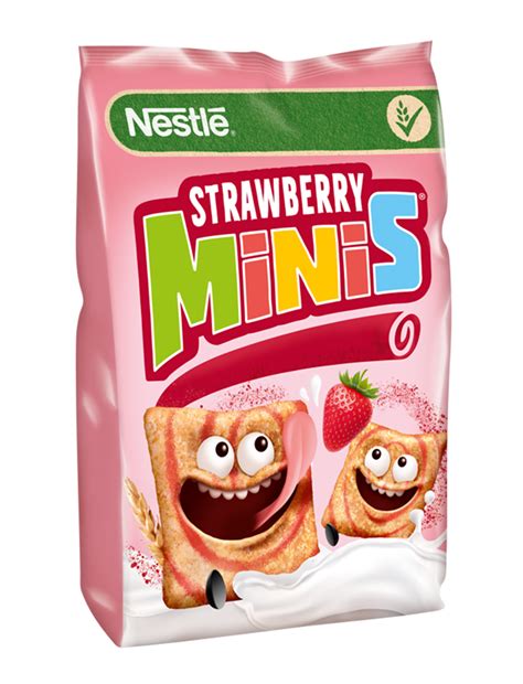 STRAWBERRY MINIS Płatki śniadaniowe Nestlé