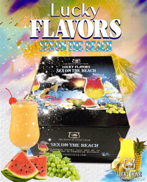 Flavored Cigars Lucky Flavors Sex On The Beach 5x42 Box Of 24 Cigars