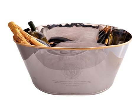 Large 8 Bottle Silver Plated Wine Cooler Ice Bucket Ref No 05222