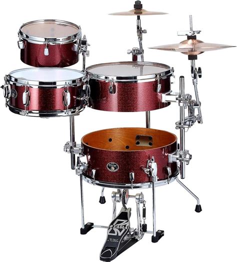 Tama Silverstar Cocktail Jam Piece Kit With Bass Drum Pedal And Emad