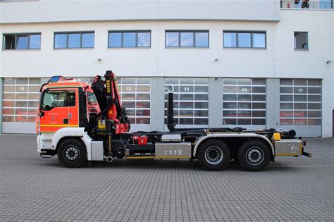 Wlf Kran Fahrzeuge Ausstattung Feuerwehr Hameln