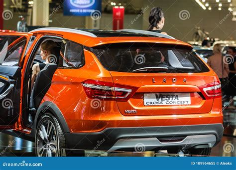 Crossover Lada Vesta Cross Concept Editorial Image - Image of complex ...