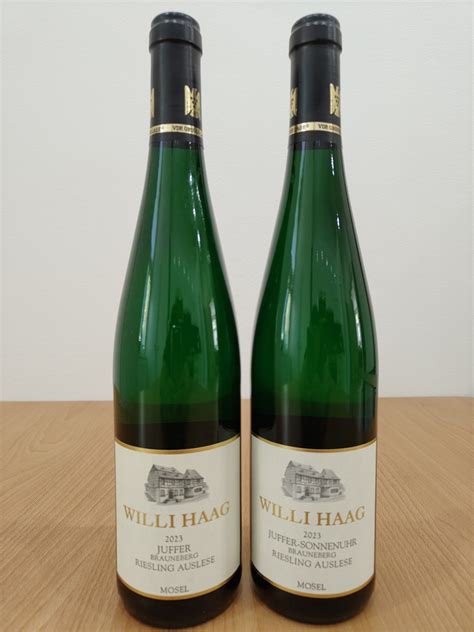 Willi Haag Brauneberger Juffer Riesling Auslese Vdp Grosse Lage