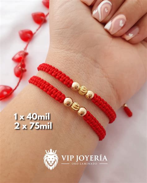 Manilla Hilo Amor Centro Italiano Mm Joyeria Vip K