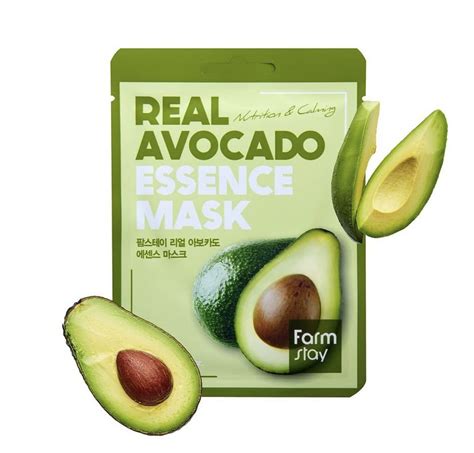 FarmStay - Real Essence Mask Avocado - Soul of Seoul
