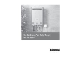 Rinnai Infinity 26L Natural Gas 50 Degree Continuous Flow Hot Water System From Reece