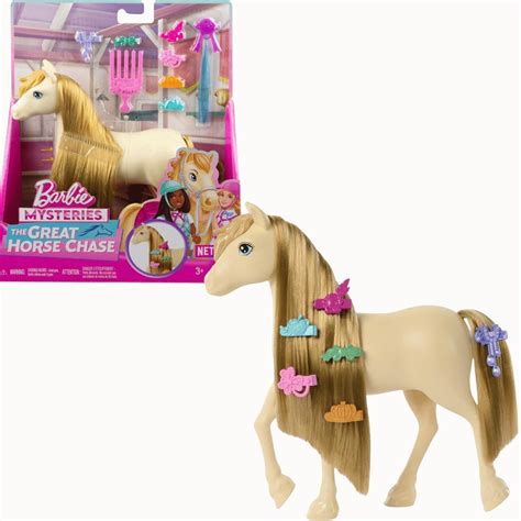 Brinquedo Cavalo Da Barbie - Barbie Cavalo E Acessórios Mysteries Netflix 3+ Mattel - Carrefour
