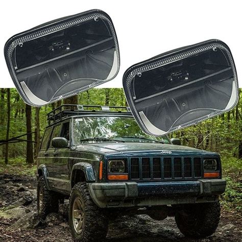 Jeep Xj Led Headlights Conversion&Upgrade Size