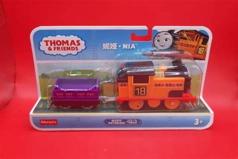 THOMAS AND FRIENDS Motorized Nia Toy Train Engine Set Brand New 11