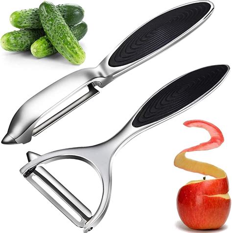 couteau à éplucher Fiyuer 7 Pcs éplucheur pivotant légumes et fruits