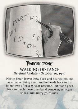 Twilight Zone Walking Distance | Twilight zone, Twilight, Trading card database