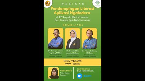 Pendampingan Literasi Aplikasi Ngalodern Tim Ppm Kknm Unpad Youtube