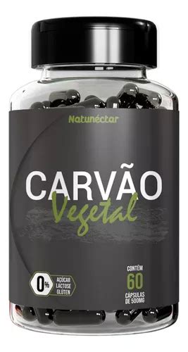 Carv O Vegetal Ativado Suplemento Alimentar C Ps Mg