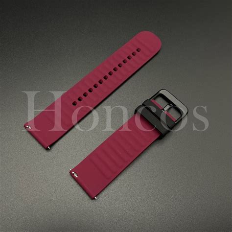 20 22 Mm Blackbd Silicone Rubber Watch Band Strap Fits For Timex Quick Release Ebay