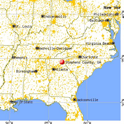 Stephens County, Georgia detailed profile - houses, real estate, cost ...