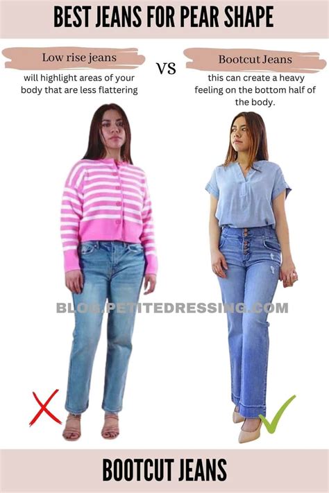 The Complete Jeans Guide For Pear Shape Low Rise Jeans Bootcut Low