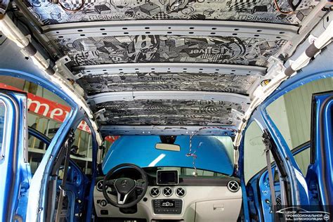 Шумоизоляция автомобиля Mercedes A180 — Центр Профессиональной ...
