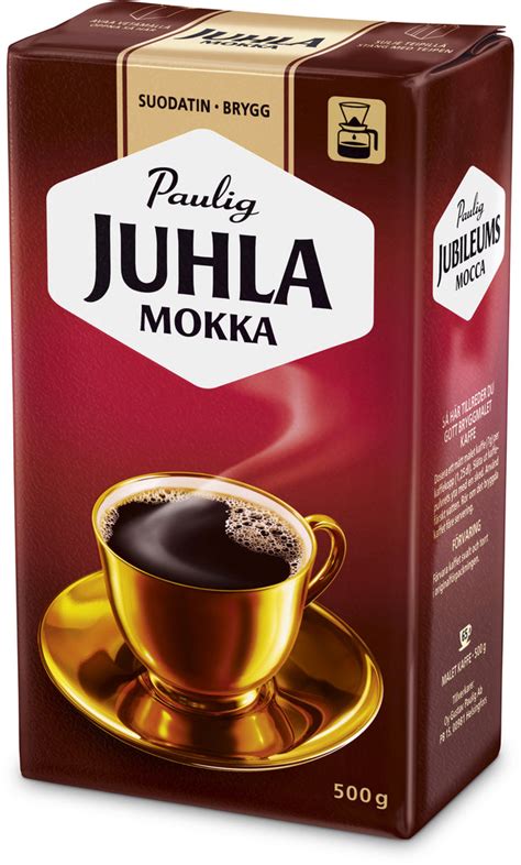 Paulig Juhla Mokka Coffee Fine Grind, 500g - Case of 12 – Viking Foods ...