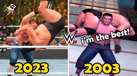 Evolution Of Attitude Adjustment In Wwe Games Chair