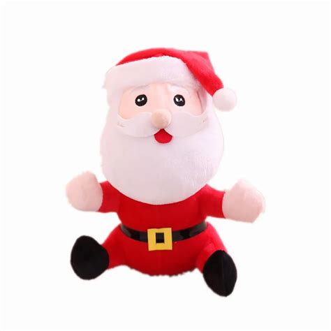 Cozfay Free Dropshipping Cute Plush Christmas Santa Claus Doll Stuffed ...