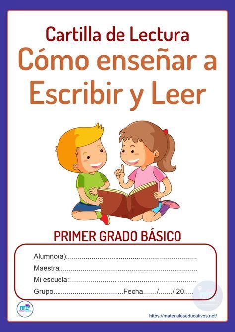 Cartillas De Lectura Leer Y Escribir M S Primer Grado Y Preescolar En