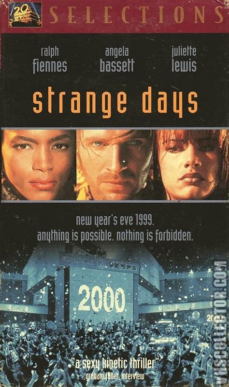 Amazon Co Jp Strange Days VHS Fiennes Bassett Lewis