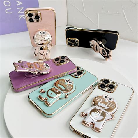 มขายด เคสมอถอสำหรบ Infinix Hot Infinix เคส i รอนสำหรบพบเปนขาตงโดราเอมอนการตน