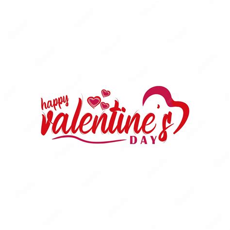 Premium Vector | Happy valentine's day beautiful logo