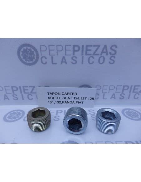 TAPON CARTER ACEITE SEAT 124 127 128 131 132 PANDA FIAT