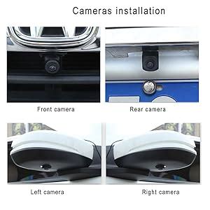 Amazon Weivision Universal Degree Bird View System Car Dvr