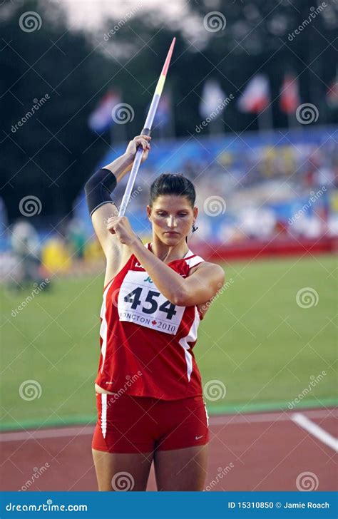 Javelin Throw Women Latvia Muze Editorial Image - Image of latvia ...